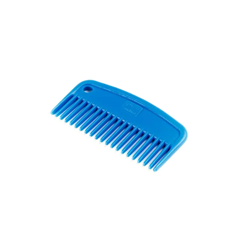 Shires Large Plastic Mane Comb - Blue
